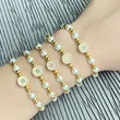 Clearance European and American new jewelry elastic rope round bead pearl bracelet female niche sense bracelet brh21