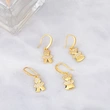 2023 new European and American fashion 18K gold earrings simple cartoon character girlfriend student earrings female ery29