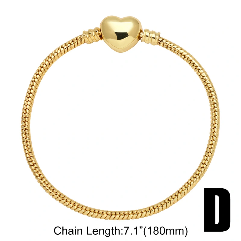 AS jewelry 26 letters pendant bracelet female gold-plated love hand jewelry bracelet brc19