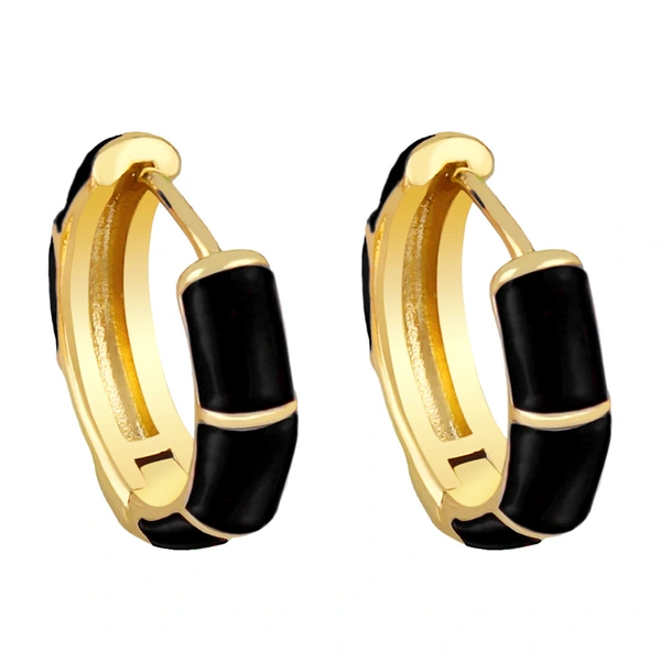 European and American jewelry multi-color oil drop geometric earrings earrings female trendy temperament versatile simple earrings ery92