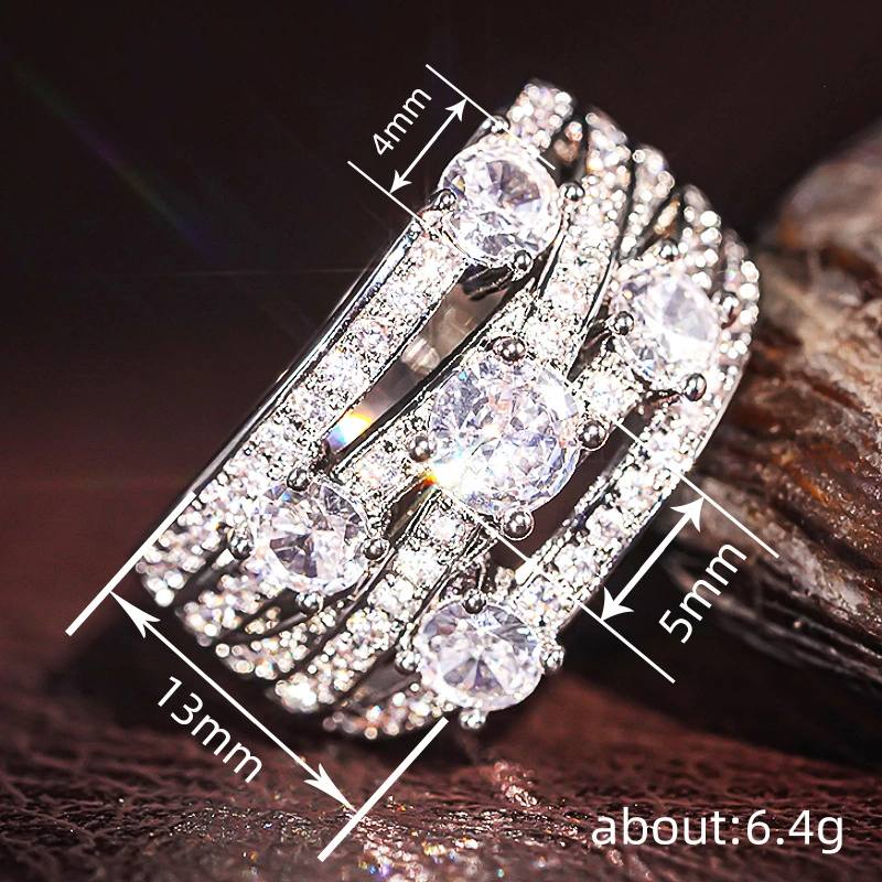   Wedding ladies niche ring female round line cross design niche style single ring