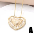 Jewelry European and American love pearl cross pendant necklace gold-plated zircon clavicle chain nkb146