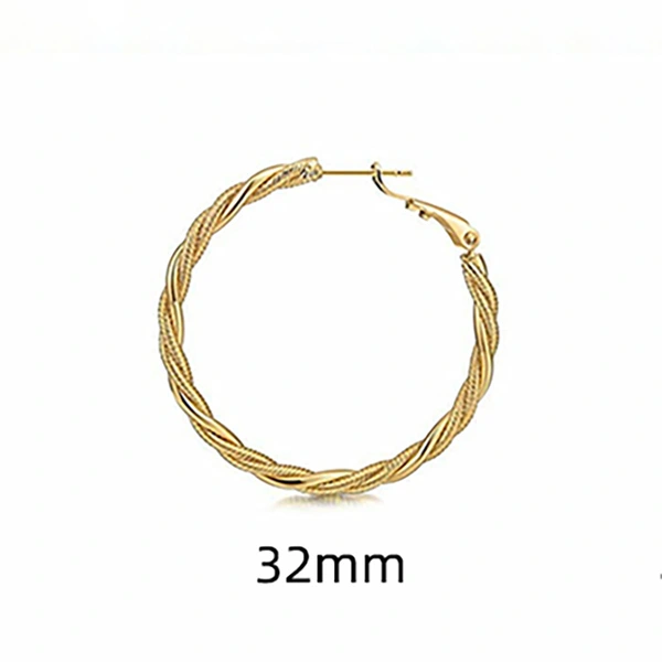  Exaggerated irregular large hoop earrings for women 2023 new style fashion temperament personality European and American style earrings