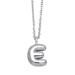 European and American hot-selling jewelry 26 English letters pendant necklace hip-hop smooth gold-plated clavicle chain nkp13