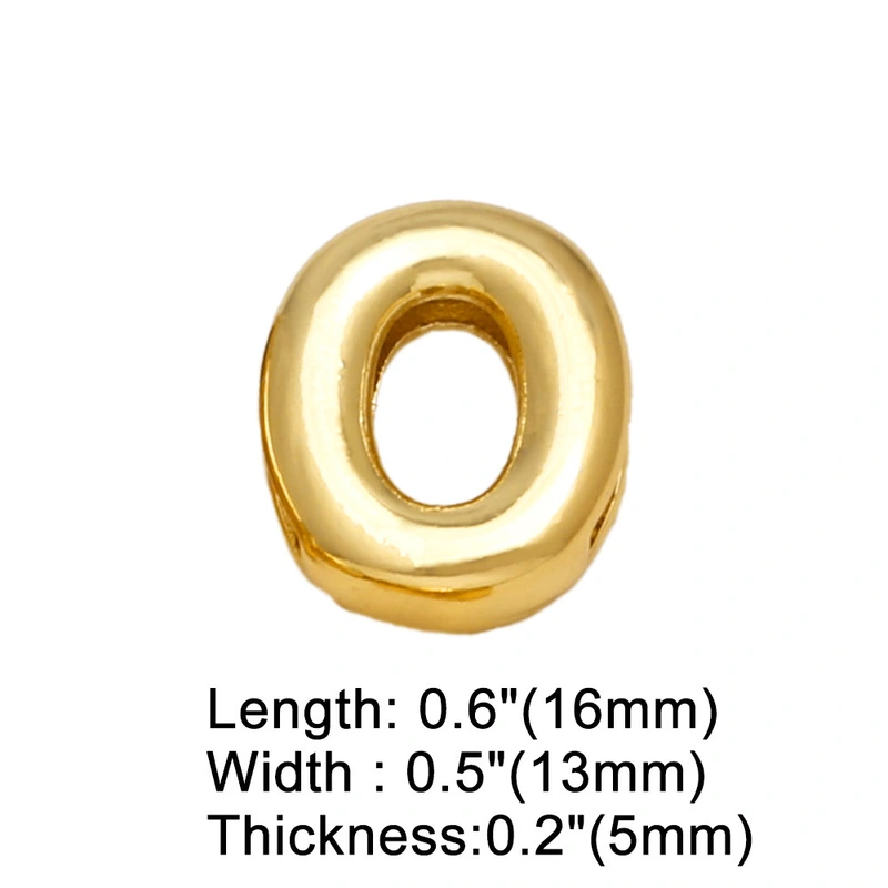 AS jewelry hot selling 26 English letters belt bracelet diy gold-plated hand jewelry female brg78