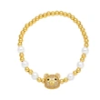 Clearance hot sale simple bear bracelet pearl bracelet style simple temperament bracelet brk79
