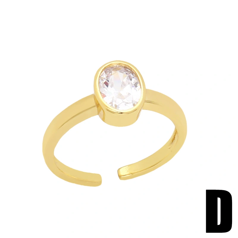 Hot-selling jewelry, European and American niche design, light luxury open ring, versatile diamond snake ring rip72