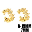 Hot selling high-end temperament ear bone clip European and American cool style ear clip female non-pierced earrings wholesale era169