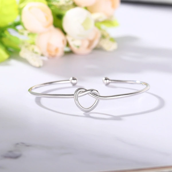  Direct sales commuting simple love knot bracelet women's opening adjustable sweet jewelry fashionable daily match