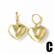 AS jewelry new glossy love heart copper plated 18k gold earrings earrings earrings era282