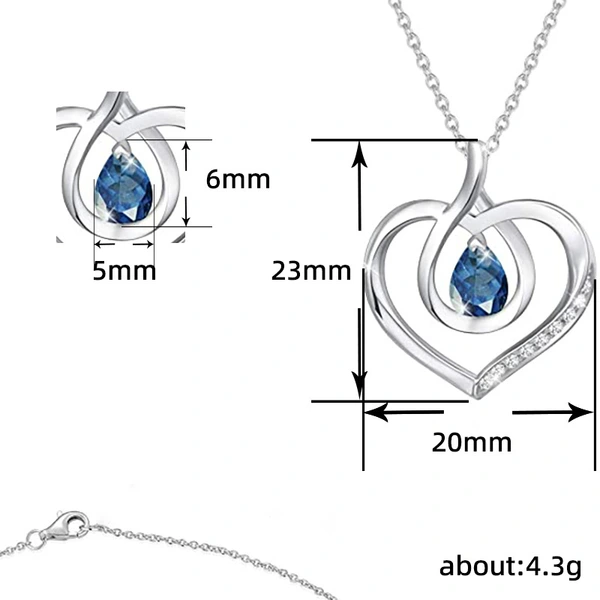A popular necklace for confessing love on Valentine's Day in Europe and America