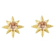 European and American new simple star diamond earrings niche high-end six-pointed star earrings net celebrity jewelry ery85