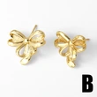 AS jewelry earrings bow earrings gold-plated zircon earrings earrings era167