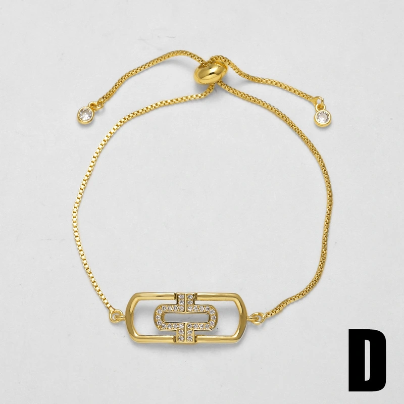 AS jewelry new red rope bracelet inlaid zircon cross Our Lady copper plated real gold hand jewelry bracelet brj49