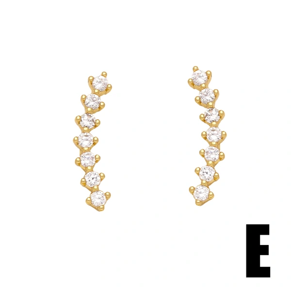 European and American new student fun small ice cream note earrings style sweet cool crown airplane earrings ert34