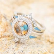  Direct sales from European and American manufacturers, hot selling vintage imitation turquoise index finger rings.