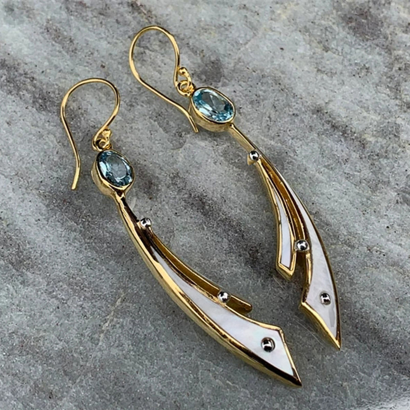  Metal painting oil Maillard earrings for women, palace style, exquisite earrings, oil drop, hot sale, factory direct sales