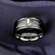  Cool and versatile simple ring with stylish texture and minimalist design, suitable for daily wear. Factory direct sales