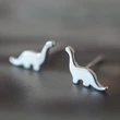 Fun dinosaur earrings for women, Japanese and Korean style, niche design, mini animal earrings, Yiwu jewelry wholesale
