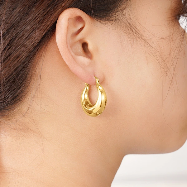 Fashionable and stylish earrings for women with French temperament. High-end popular online celebrity style.