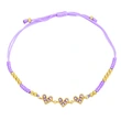 Colorful zircon heart bracelet Bohemian ethnic style hand-woven bracelet European and American bracelet wholesale brg30