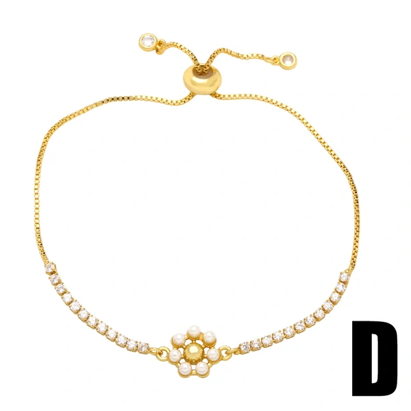 European and American bracelets for women, design, niche, versatile, temperament, Internet celebrity, elephant, starfish, bracelets, hand jewelry wholesale brh10