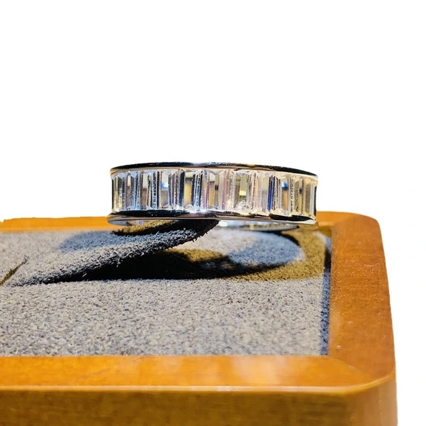  Simple and refreshing design full circle long temperament index finger ring European and American style fashion ring female