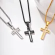 Source European and American high-end necklaces for men and women, simple and fashionable pendant jewelry wholesale