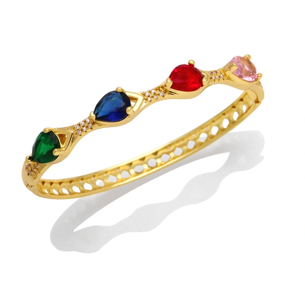 European and American personality fashion all-match celebrity sweet cool style sparkling diamond zircon open bracelet bracelet wholesale bra14