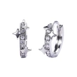 New creative star earrings earrings for women Japanese and Korean style niche design star earrings wholesale
