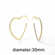 AS jewelry European and American new copper plated 18k gold love heart-shaped hollow zircon earrings earrings erz90