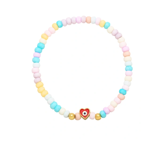 Clearance European and American jewelry colorful beads beaded ladies bracelet Bohemian ethnic style bracelet brj55