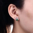  Design animal inlaid zircon earrings for women Christmas fashion earrings cute antlers new style earrings