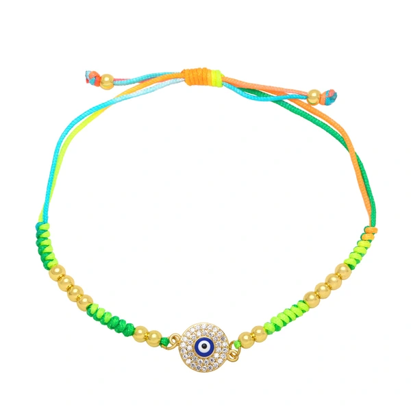 Clearance European and American devil eye bracelet hand-woven bohemian style bracelet brh35