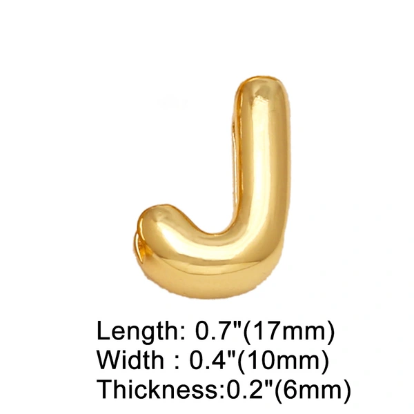 AS jewelry hot selling 26 English letters belt bracelet diy gold-plated hand jewelry female brg78