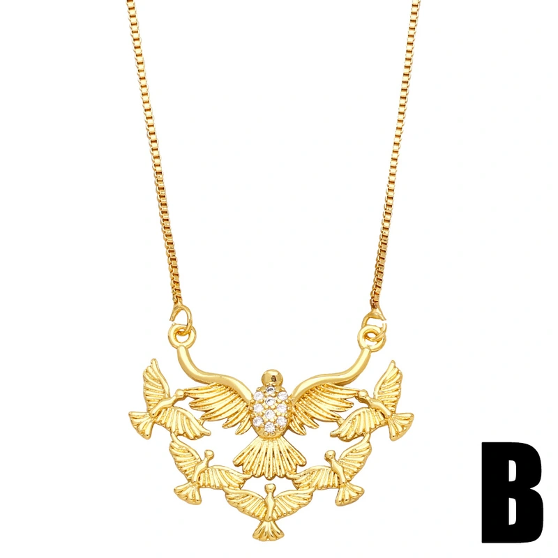 Clearance European and American style light luxury lucky wreath necklace female niche high-end clavicle chain necklace jewelry nkb615