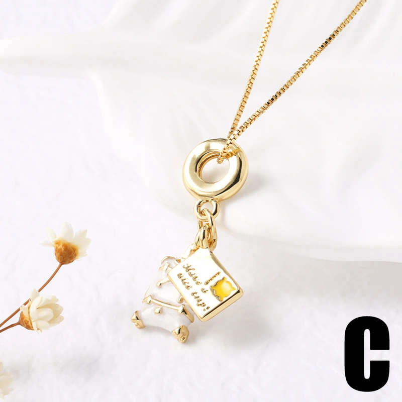 AS jewelry European and American popular airplane passport travel pendant necklace clavicle chain nkb047 necklace