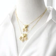 AS jewelry hot selling love boy and girl pendant necklace clavicle chain nkb143necklace