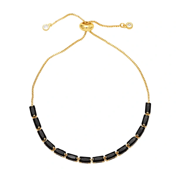 Hot selling European and American fashion all-match colorful zircon bracelet niche design bracelet female brk25