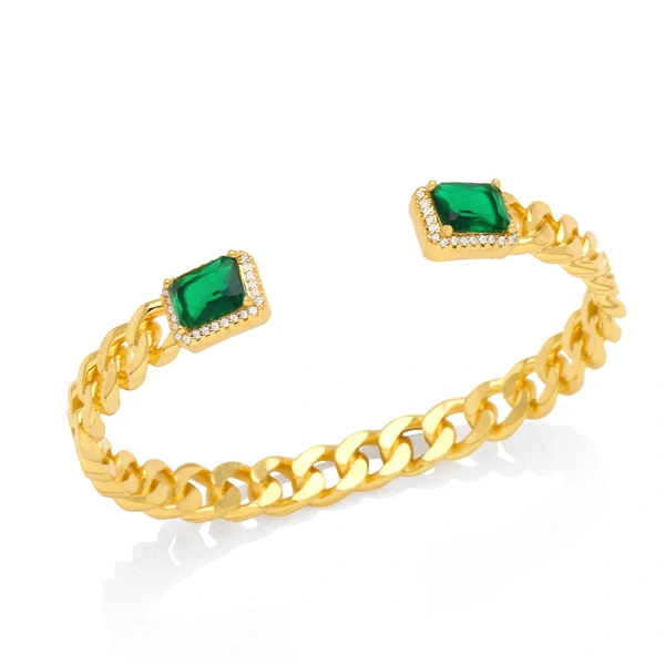 Clearance jewelry Internet celebrity personality hip-hop bracelet female simple retro punk metal bracelet brh02