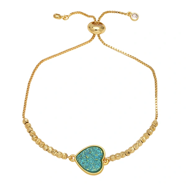 New love bracelet women's niche light luxury high-end gold-plated hand jewelry bracelet jewelry wholesale brd04