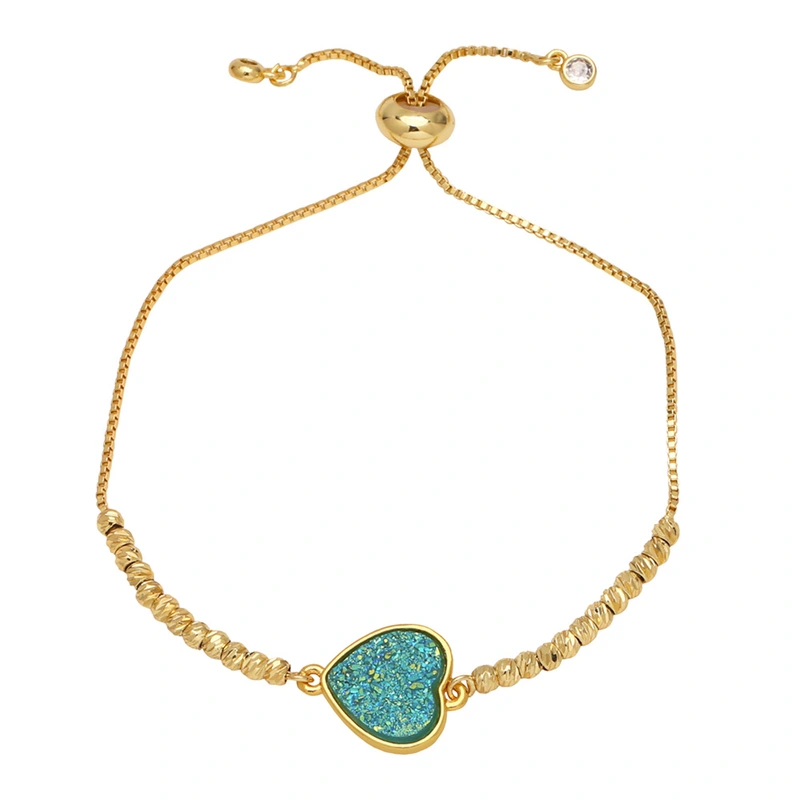 New love bracelet women's niche light luxury high-end gold-plated hand jewelry bracelet jewelry wholesale brd04