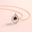 New Dream Planet Necklace Forest Short Clavicle Chain Diamond Pendant Women's Glass Starry Sky Necklace