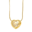 AS jewelry new style inlaid zircon love 26 letters pendant necklace clavicle chain nkb281necklace