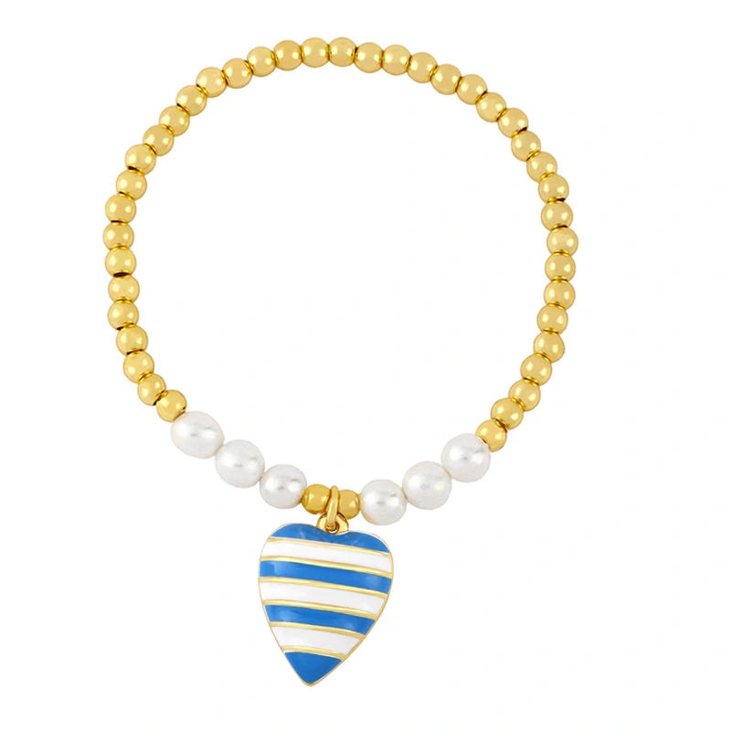 Clearance European and American pearl shell bracelet beach style simple colorful beaded hand jewelry bracelet bre96