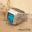   New ring ring aristocratic high-end style sticker UV design auspicious cloud texture engraved ring