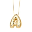 AS jewelry fat English letter necklace female gold-plated zircon clavicle chain nkb241