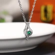 2022 Summer New Arrival Necklace Heart You High-end Necklace Women's Fashion Multi-color Pendant Necklace