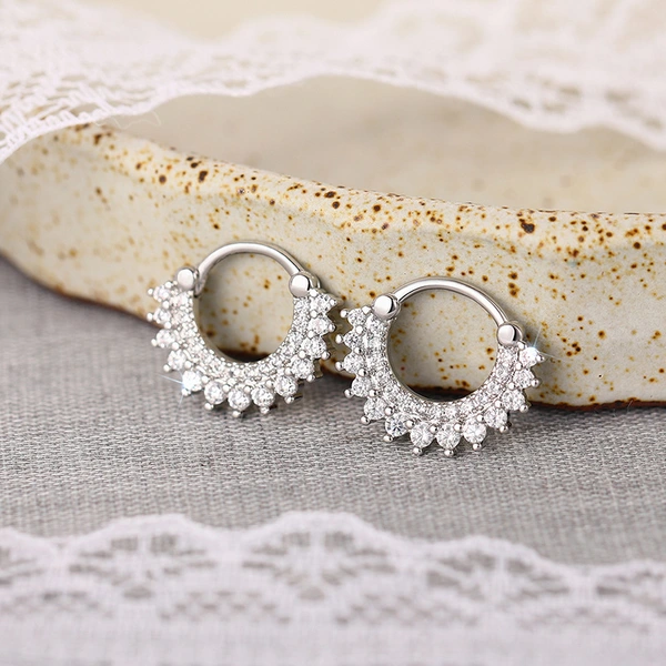 Manufacturer's source exquisite earrings for women, hot selling, multiple colors available, colorful zircon personalized jewelry