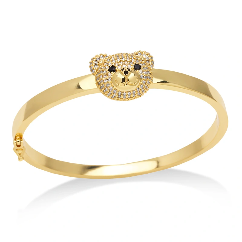 European and American jewelry personality girl bear bracelet 2023 new high-end bracelet wholesale brb38